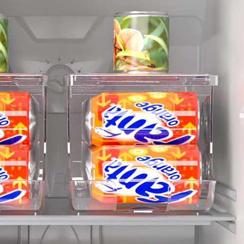 2 Pack Soda Can Organizer for Refrigerator (2 Count)
