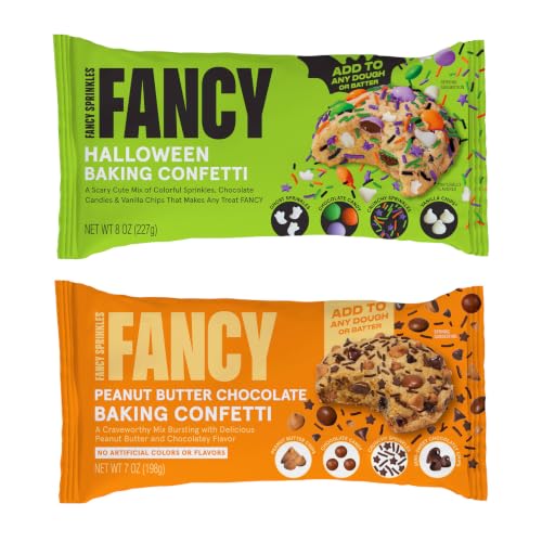 Halloween Duo Baking Confetti Set 2 Pack