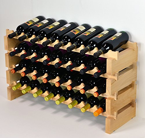 Modular Wine Rack Beechwood 32