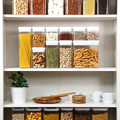 Flip Tite Storage Container with 4 Inch Lid SQUARE & RECTANGLE (10 Count)