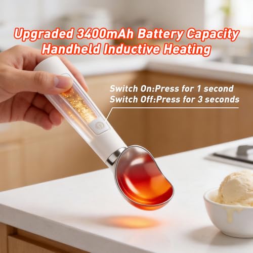 Heated Ice Cream Scoop