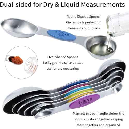 Nesting Measuring Cups and Spoons Set