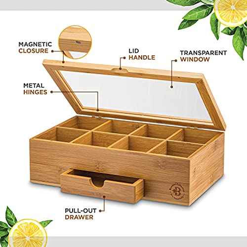 Personalized Tea Bag Organizer