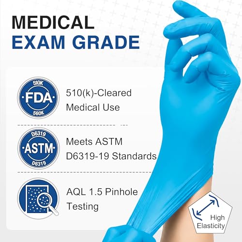 Mdeical Nitrile Exam Gloves (100 Count)