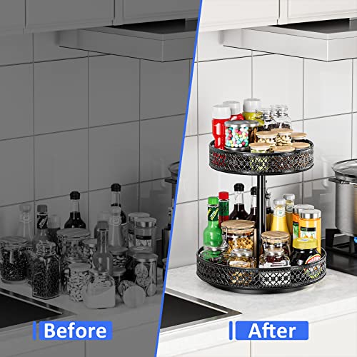 2 Tier Lazy Susan Organizer