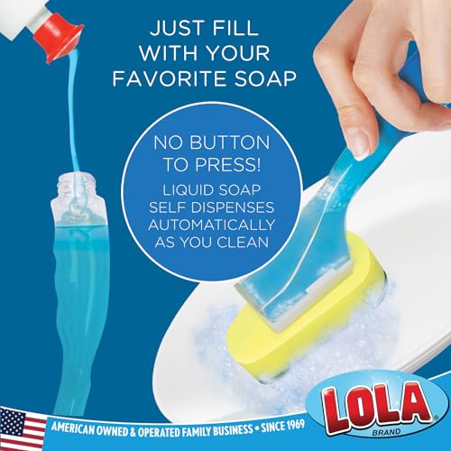 Soap Dispenser Dish Brush Wand