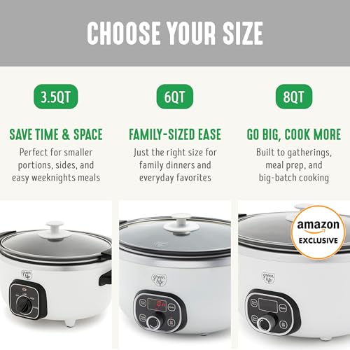 6QT Ceramic Nonstick Slow Cooker