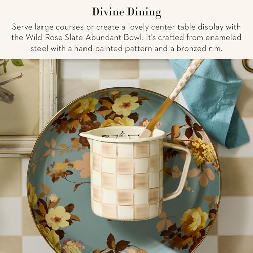Enamel Abundant Bowl