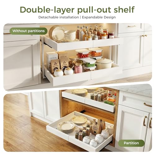 Expandable Pull Out Cabinet Organizer