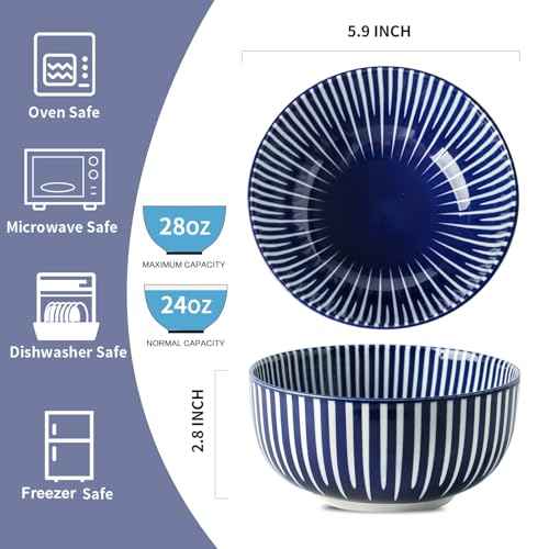 Ceramic Soup Bowls (6 Count)