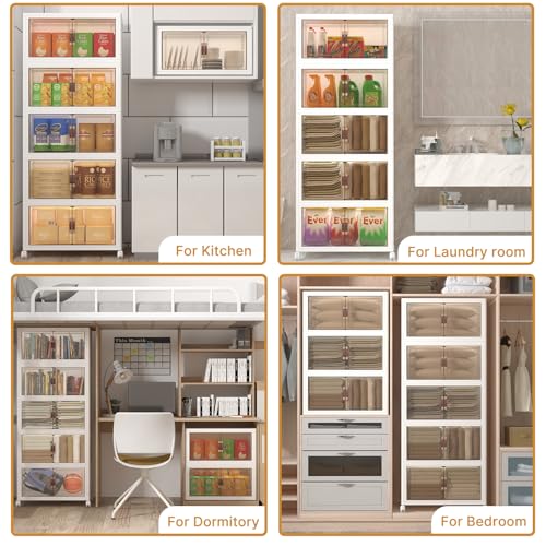 360QT Stackable Storage Bins with Lids (3 Count)