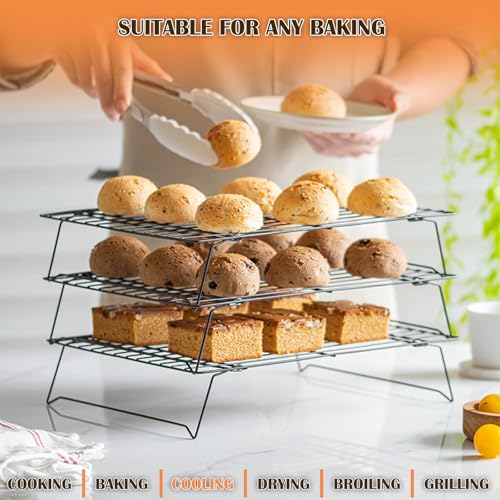 2 Tier Cooling Racks for Cooking and Baking