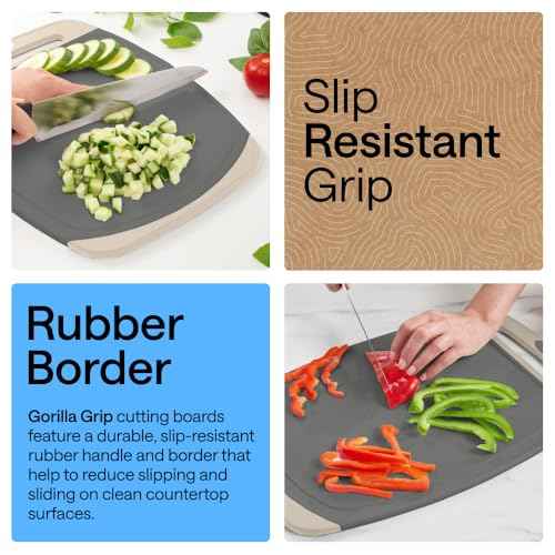 BPA Free Reversible Cutting Board (3 Count)