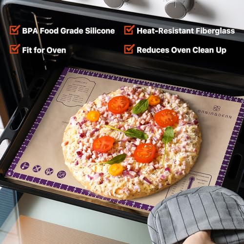 28"x20" Extra Thick Silicone Baking Mat for Pastry and Bread