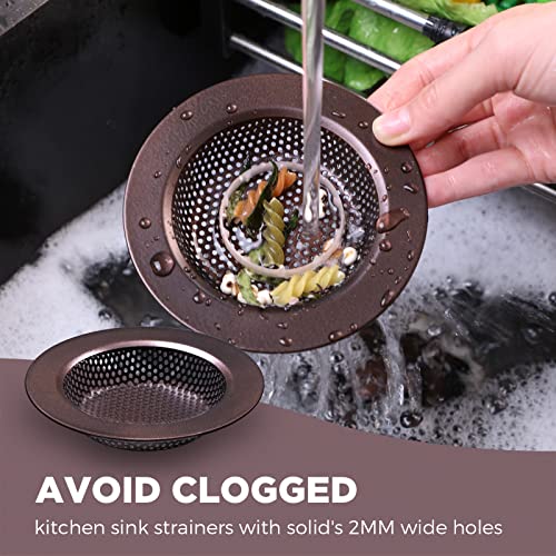 3 Pcs Sink Plug Stopper Disposal Drain Strainer (3 Count)