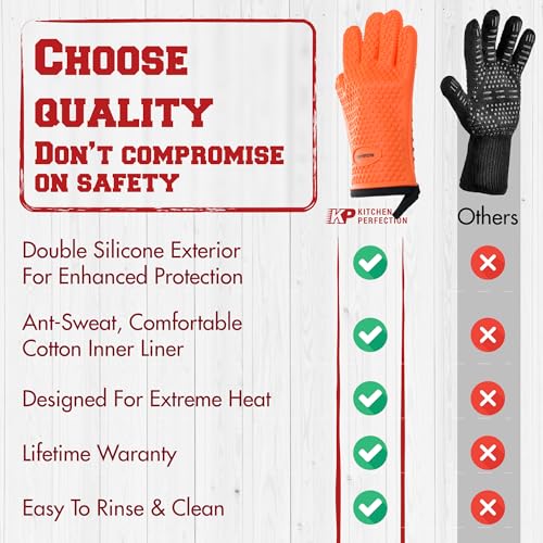 XL Silicone Griddle Gloves