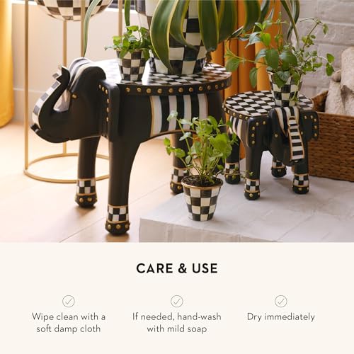 Enamel Herb Pot Set (3 Count)