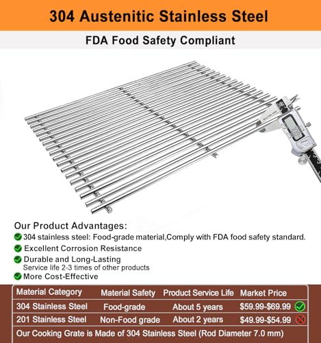 Stainless Steel Grill Grates