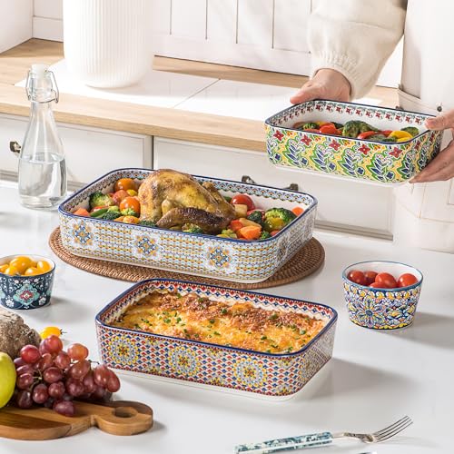 Ceramic Casserole Dishes Set of 3 (3 Count)