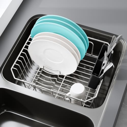 in Sink Dish Drying Rack