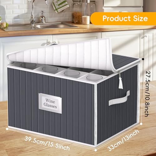 Wine Glass Storage Box