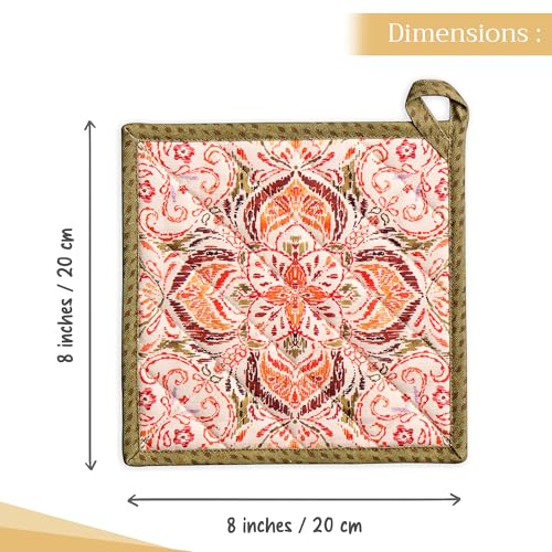 Pot Holders 100% Cotton Potholders (2 Count)