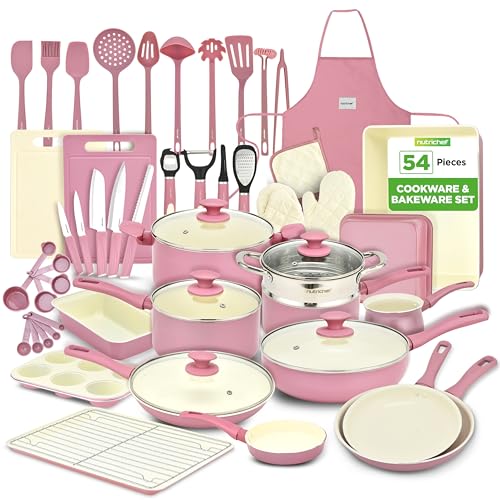 54 Piece Kitchen Cookware Set