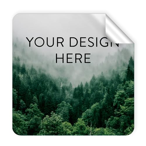 Custom Vinyl Stickers Your Image (100 Count)