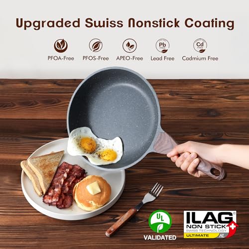 Nonstick Frying Pans (2 Count)