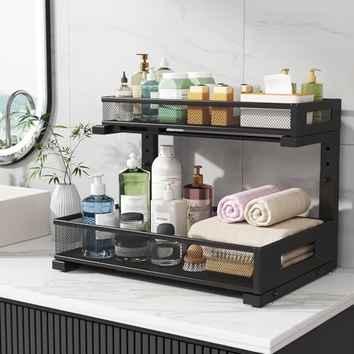 1 Pack 17IN Depth Under Sink Storage Organizer