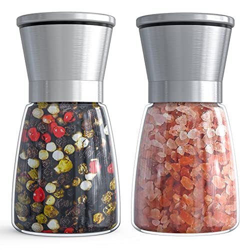 Salt and Pepper Grinder Set (12 Ounce)