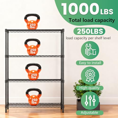 4 Tier Wire Shelf
