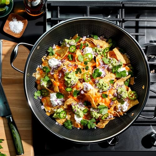 14" Hybrid Nonstick Wok & Lid