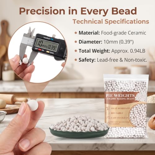 0.94LB Ceramic Pie Weights (16 Ounce)