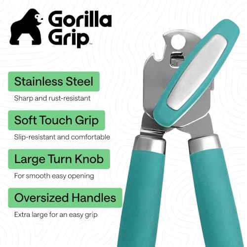 Upgraded Model Stainless Steel Manual Can Opener