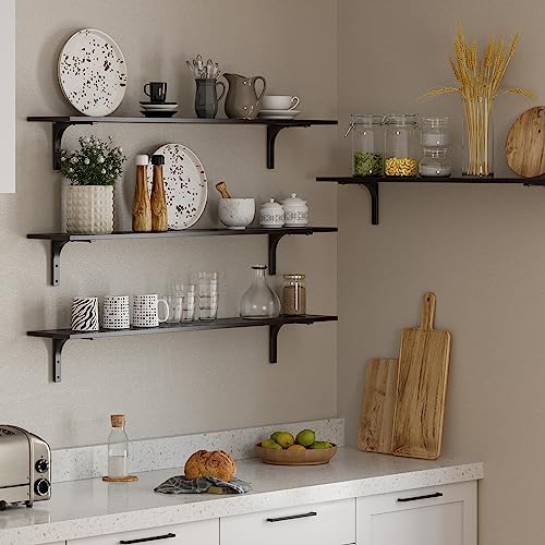 Long Wall Shelves (2 Count)