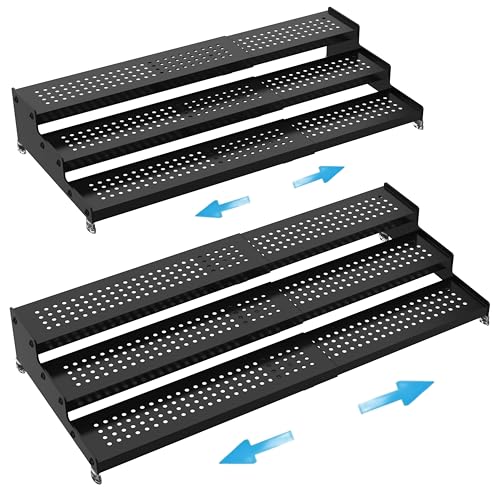 Expandable Spice Rack organizer with 3 (2 Count)