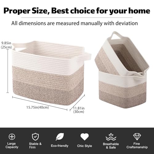 30L Storage Basket Large Blanket Basket Living Room Yellow 3