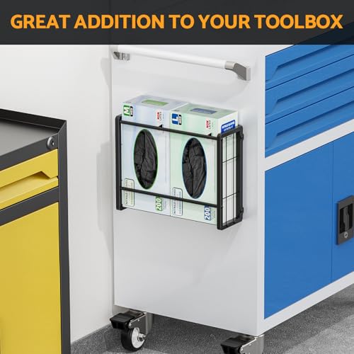 Magnetic Glove Holder 2 Pack for 4 Boxes