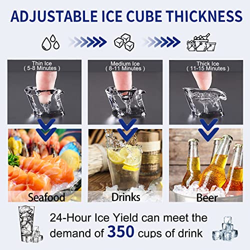 Commercial Ice Maker Machine 120Lbs