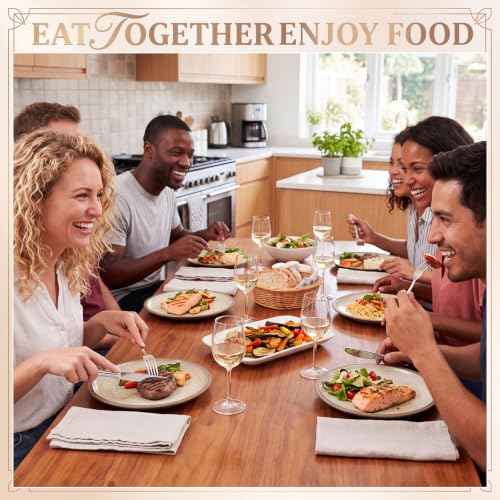 100 Pieces Retro Royal Stainless Steel Dinner Flatware Cutlery Set (100 Count)