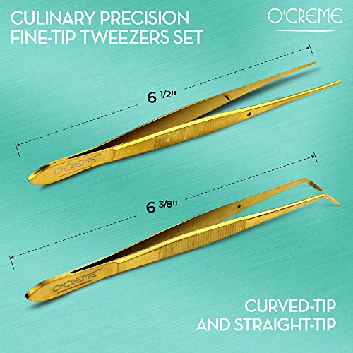 Gold Stainless Steel Precision Kitchen Culinary Fine