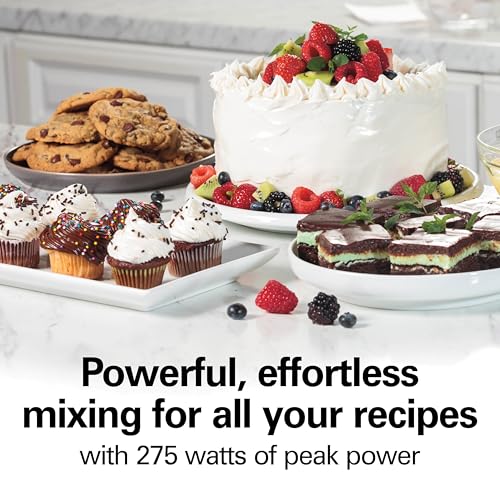 6 Speed Electric Hand Mixer With Easy Clean Beaters
