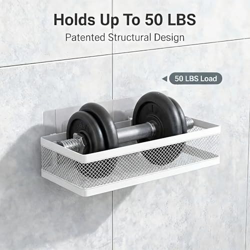 Mesh Shower Caddy Wall Mount (2 Count)