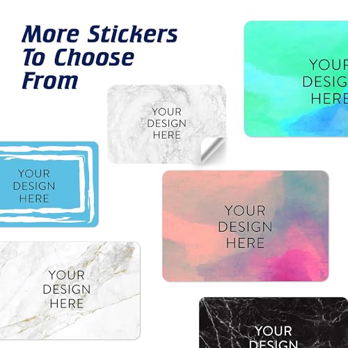 100 Custom Vinyl Stickers (100 Count)