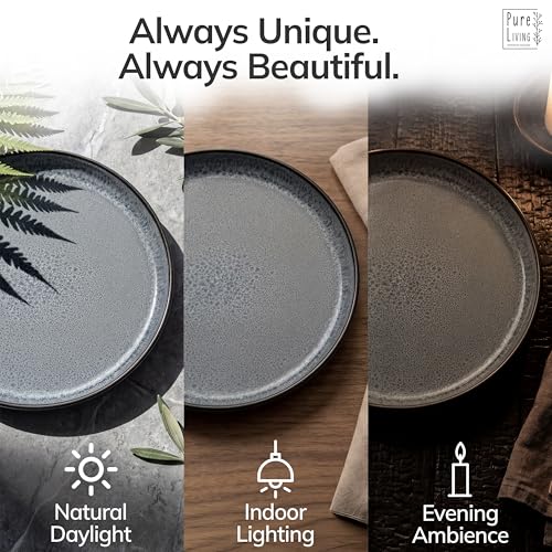 12 Piece Stoneware Dinnerware Set for 4 (12 Count)