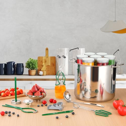 Canning Supplies Starter Kit with Canning Rack