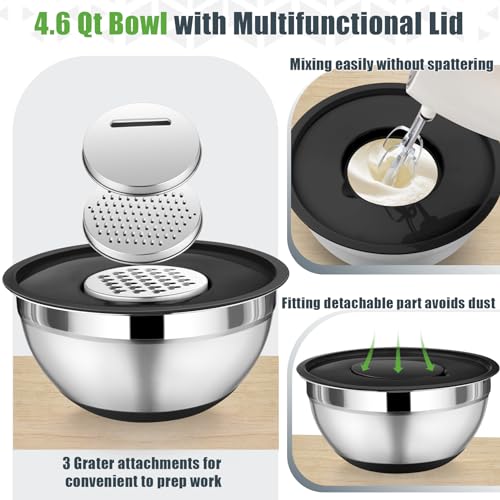Mixing Bowls with Lid Set