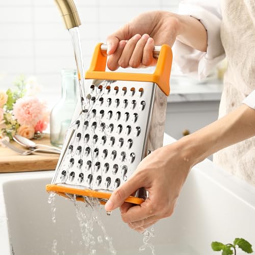 Stainless Steel XL Cheese Grater for Kitchen