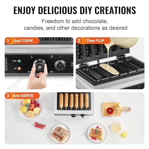 Commercial Waffle Stick Maker